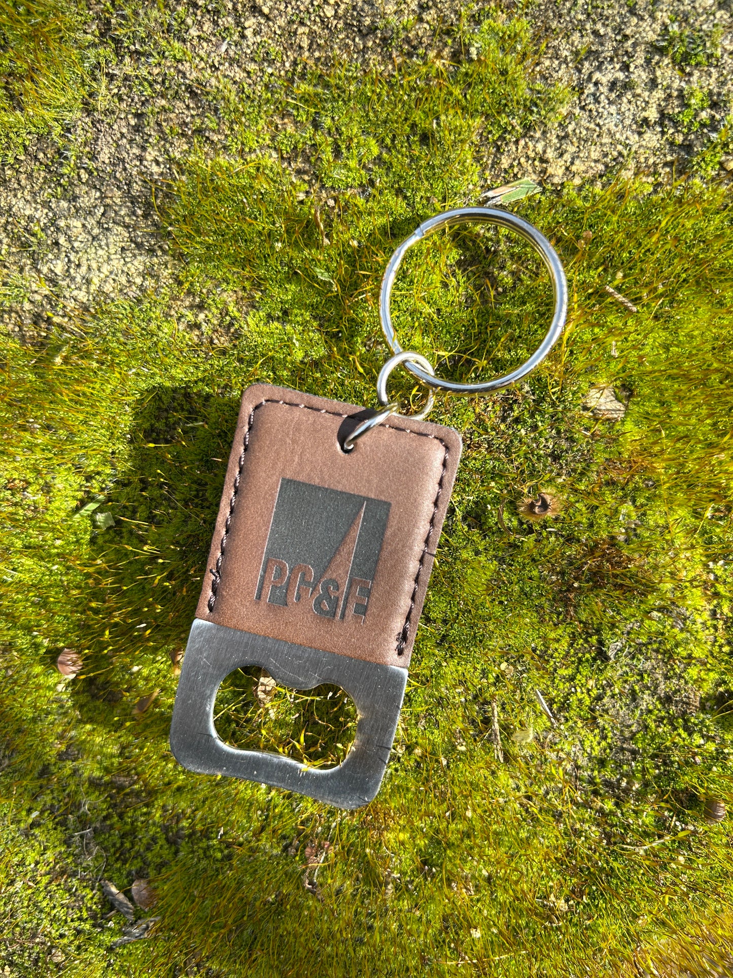 Bottle Opener Keychain Square Bottom
