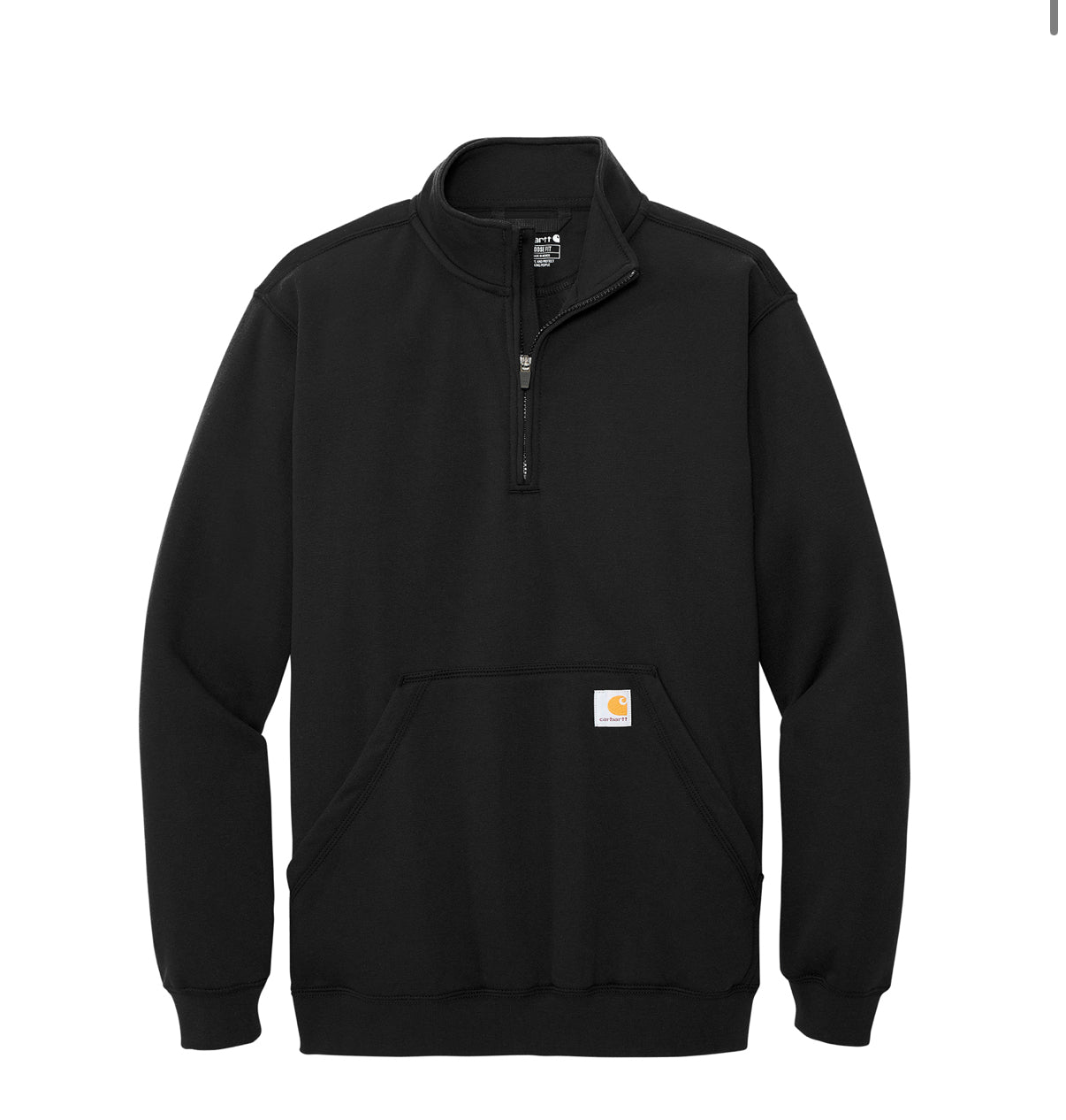 CT105294 Carhartt Midweight 1/4-Zip Mock Neck Sweatshirt