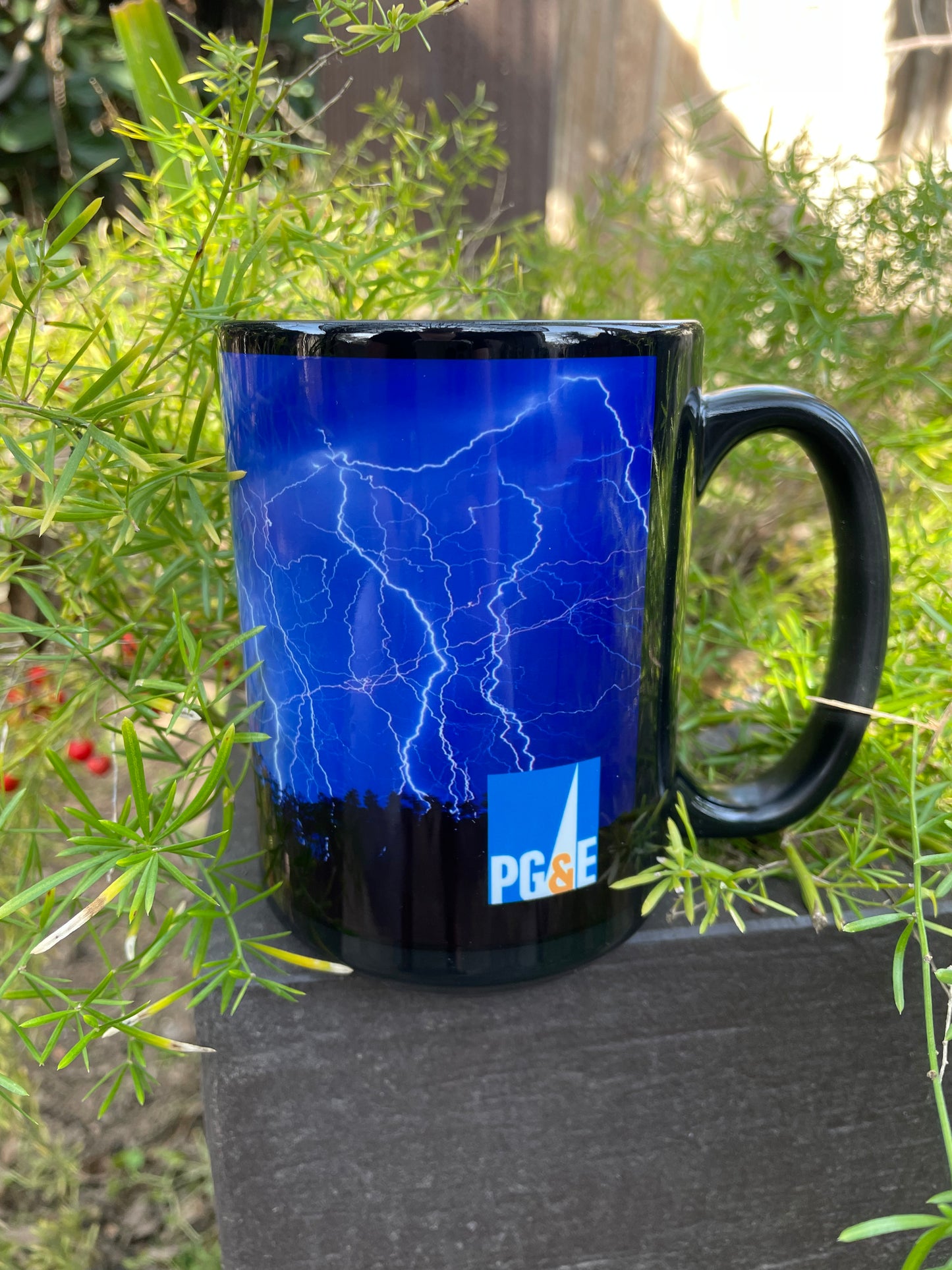 Black Lightning Mug
