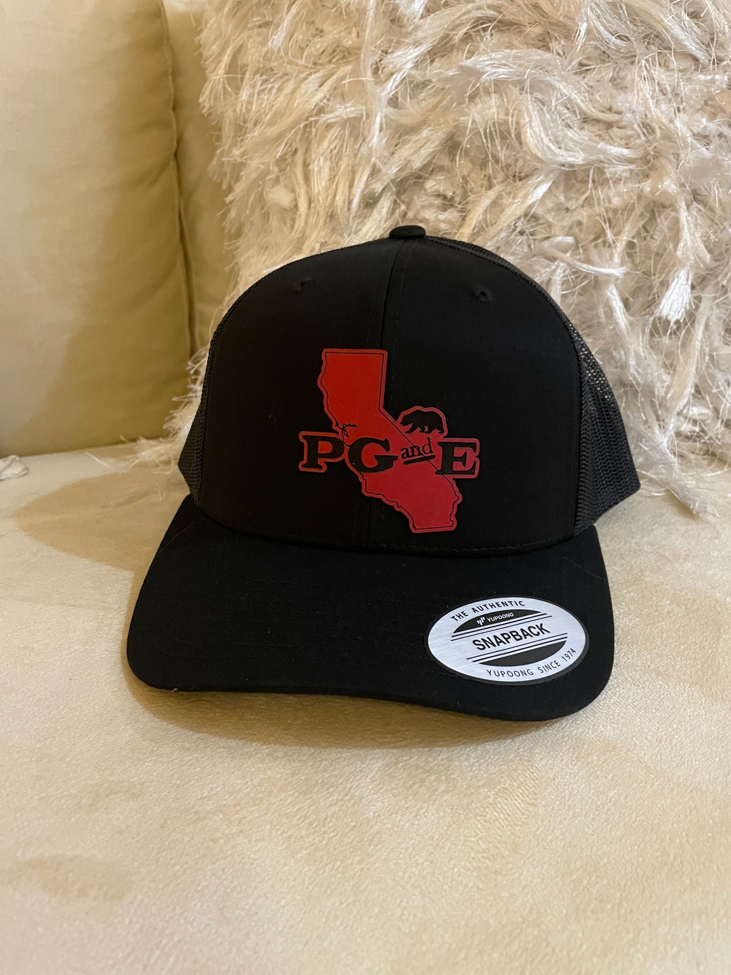 Yupoong Cali Bear Logo