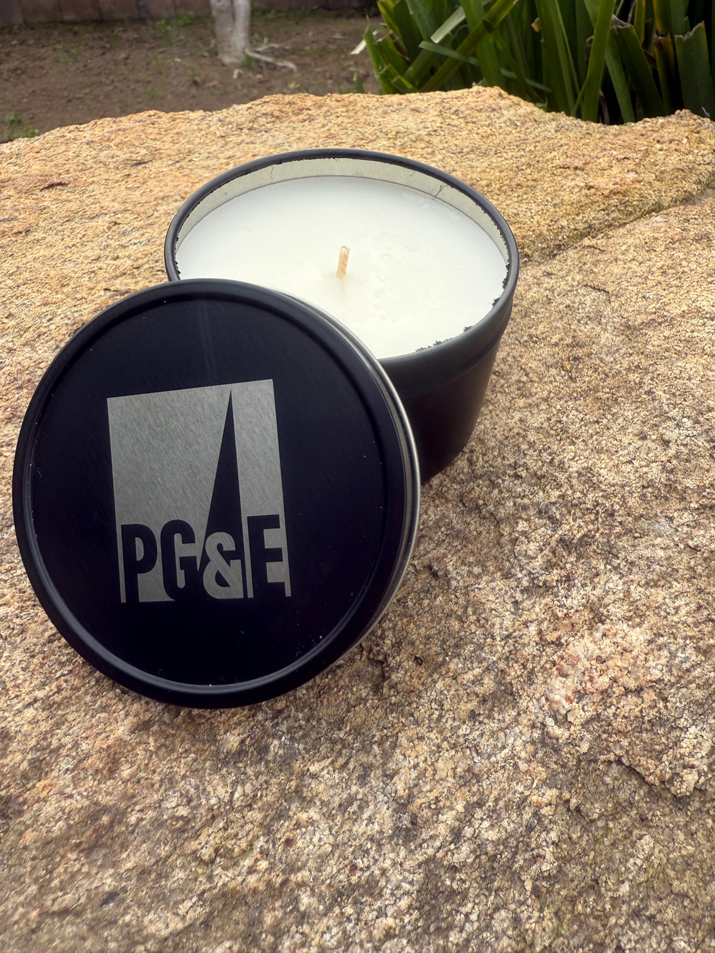 Candle Metal Tin