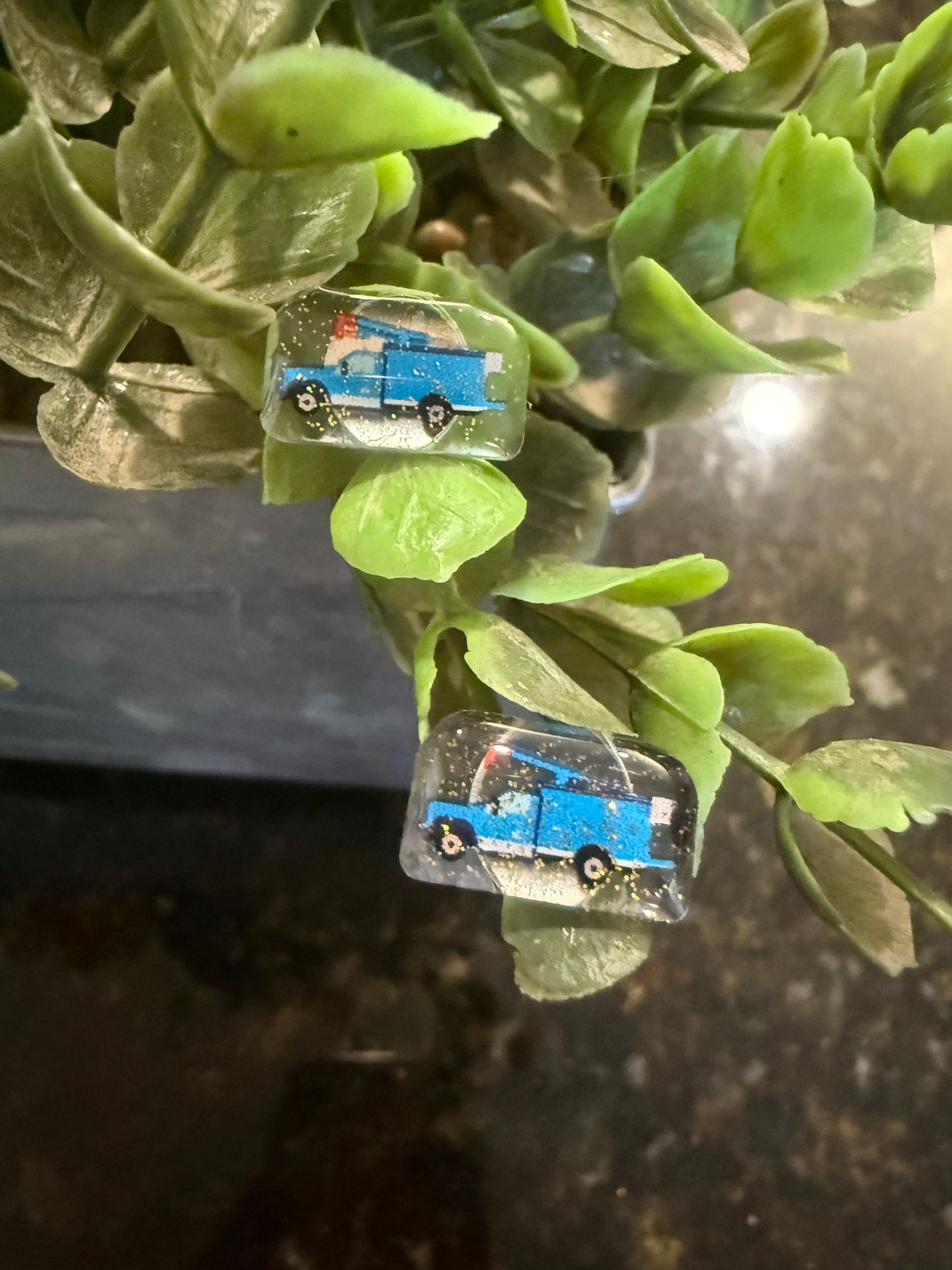 Acrylic Stud Earrings