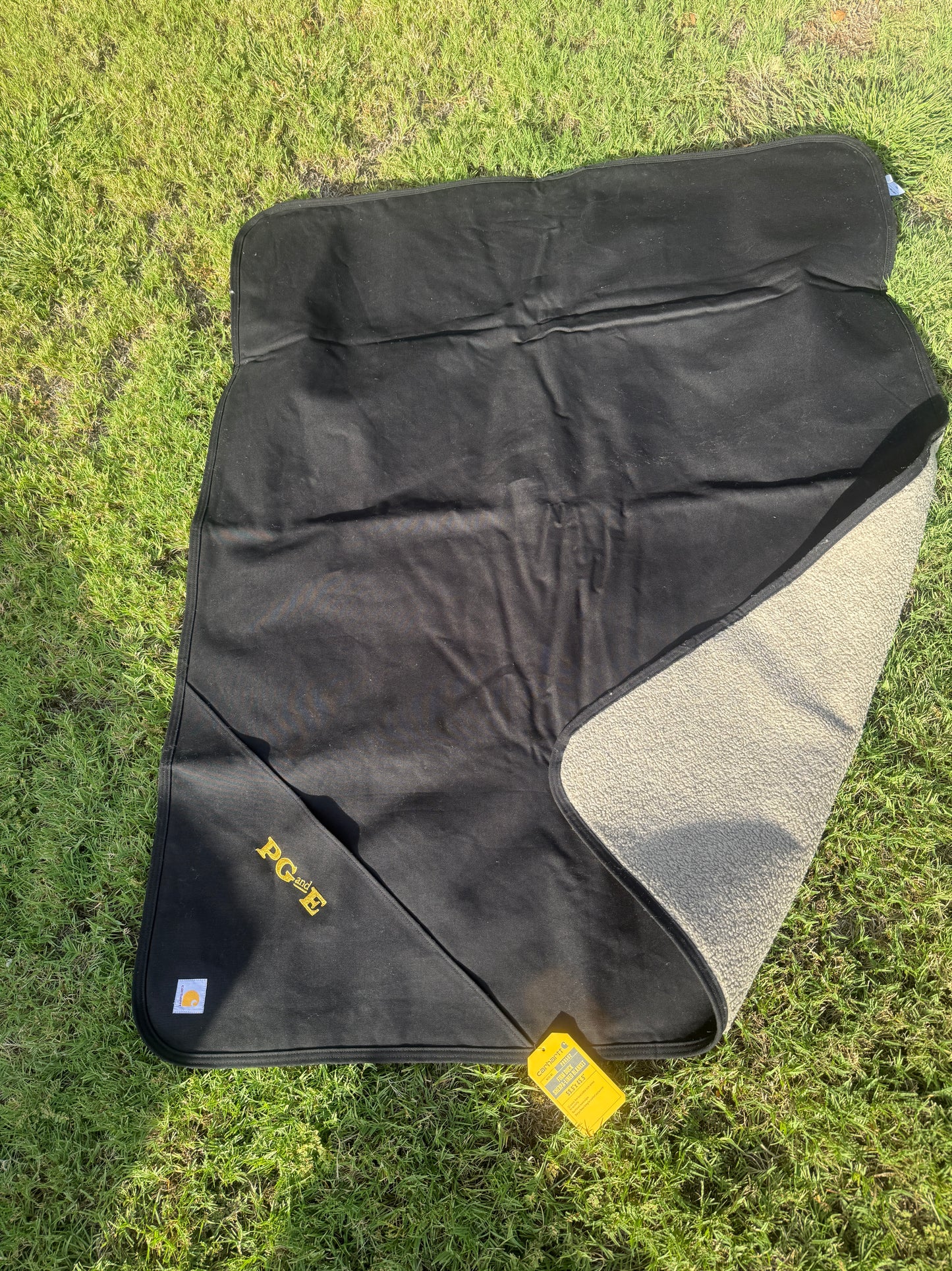 CTP0000502 Carhartt® Firm Duck Sherpa-Lined Blanket