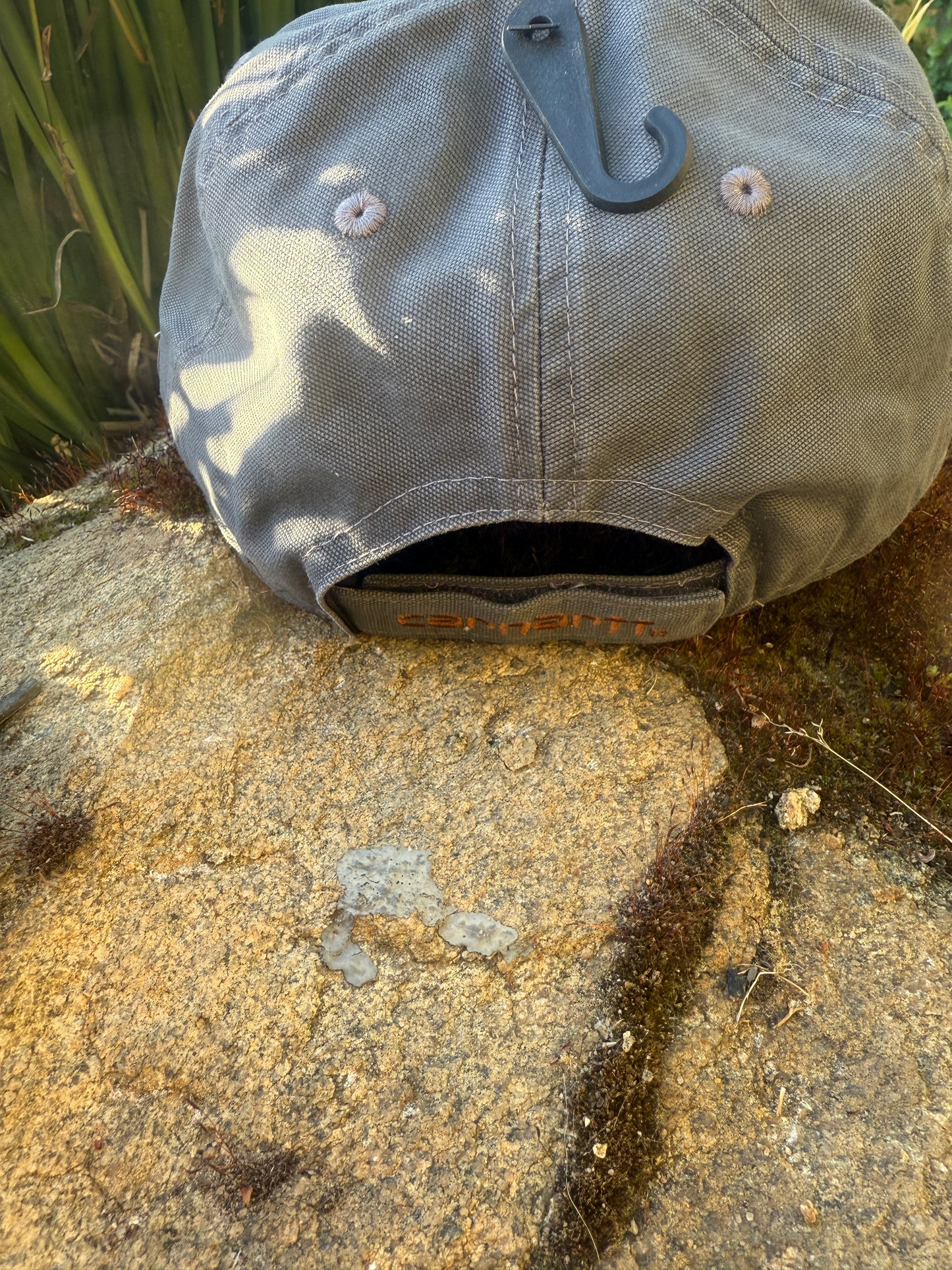 CT103938 Carhartt® Cotton Canvas Cap Corner Logo