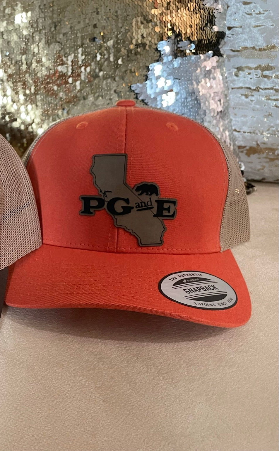 Yupoong Cali Bear Logo