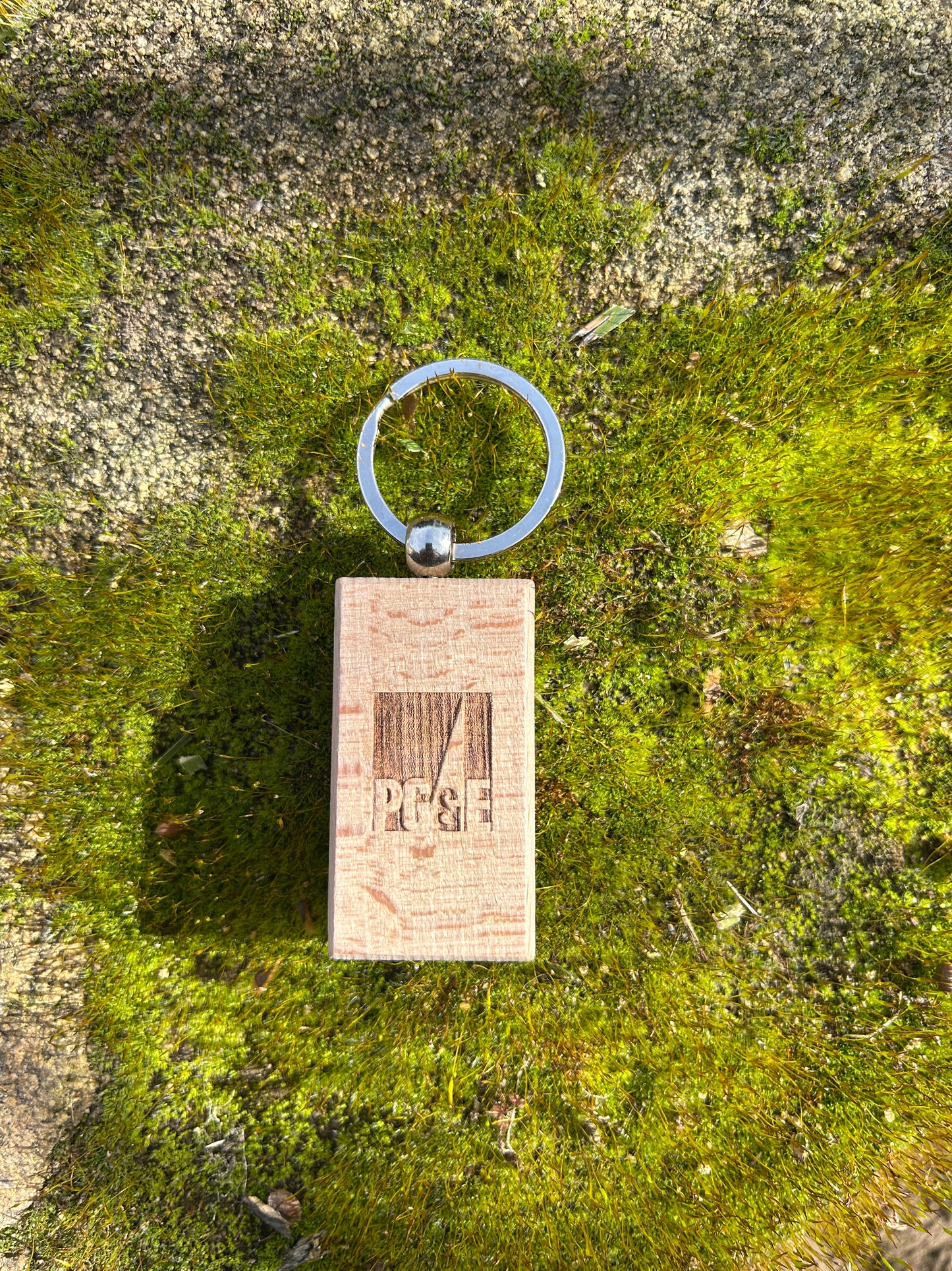 Bamboo Keychain