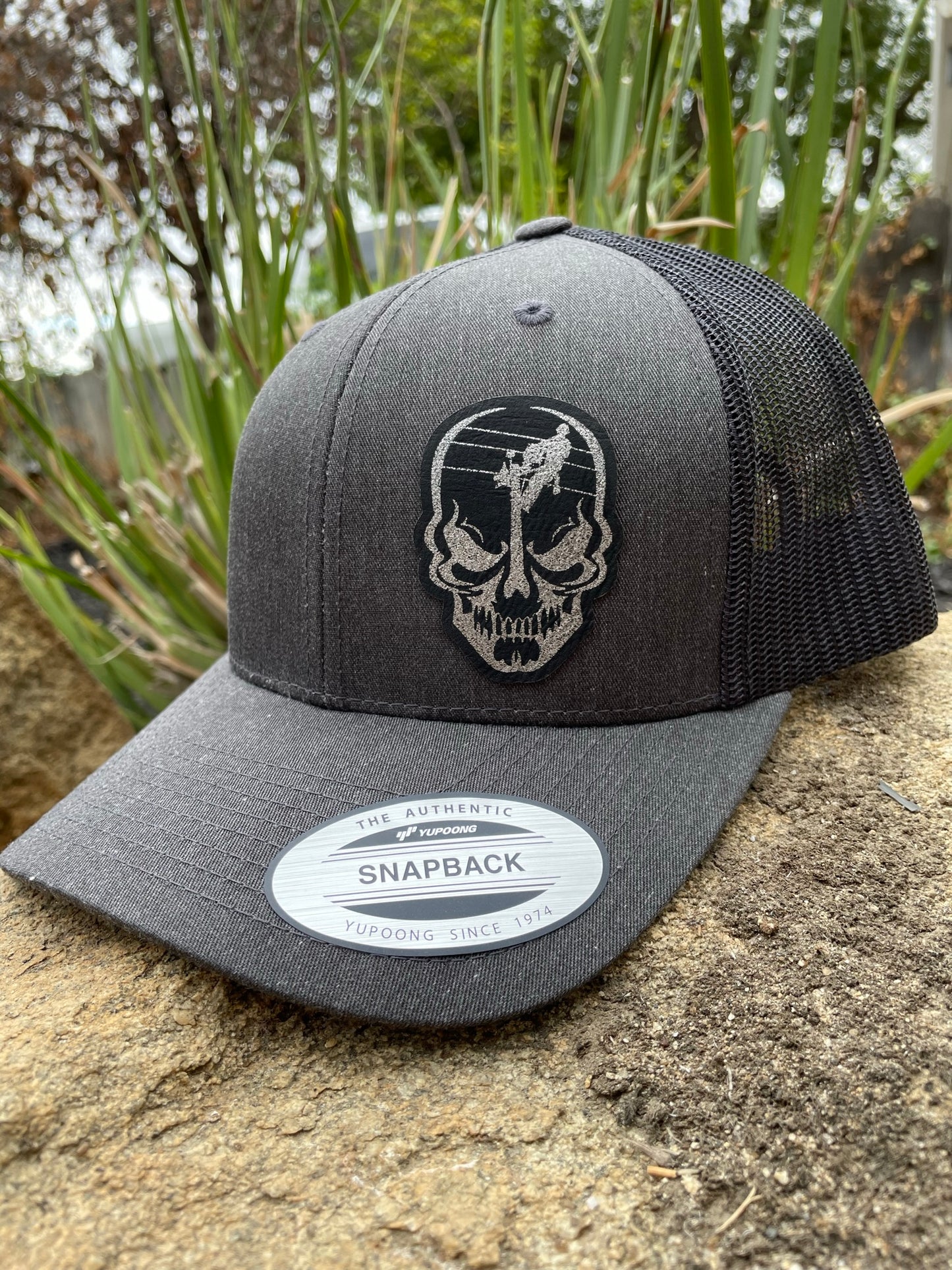 Yupoong Skull Lineman Patch