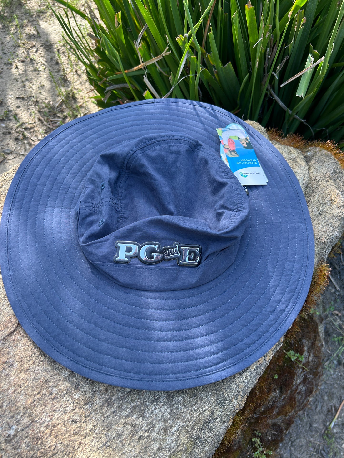 Adams Sun Hat Metallic Logo