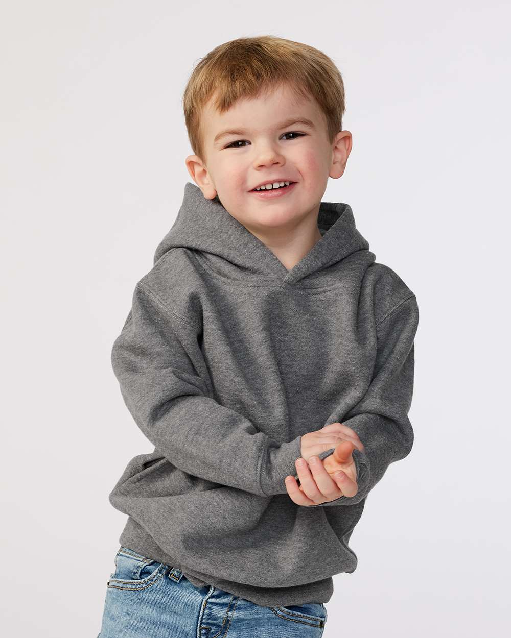 Toddler Pullover Fleece Hoodie - 3326 with PG&E Logo