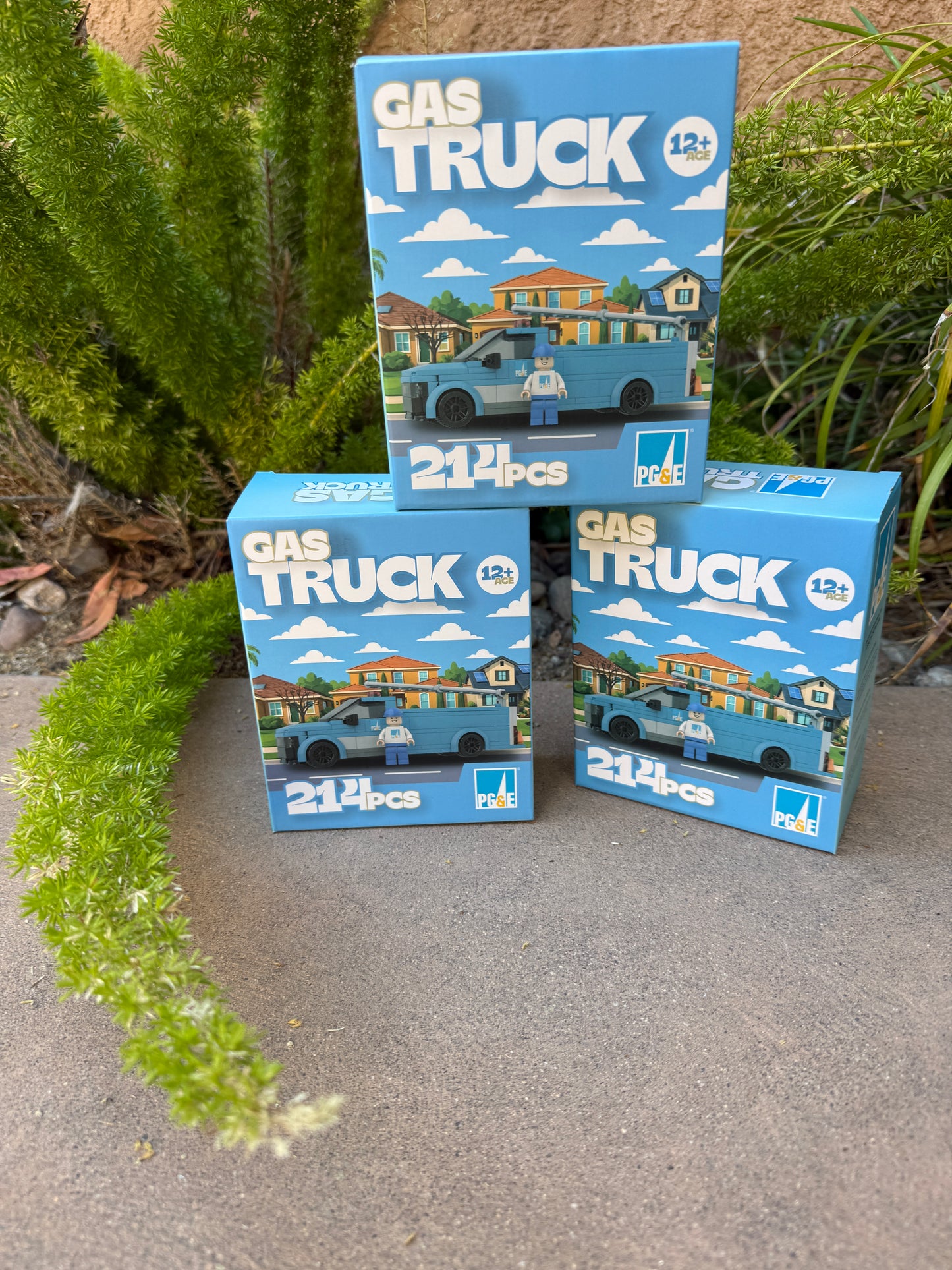 Gas Truck Bricks Kits inspired by lego