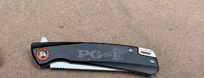 Slim Knife Metal Bison River 4" BR1037
