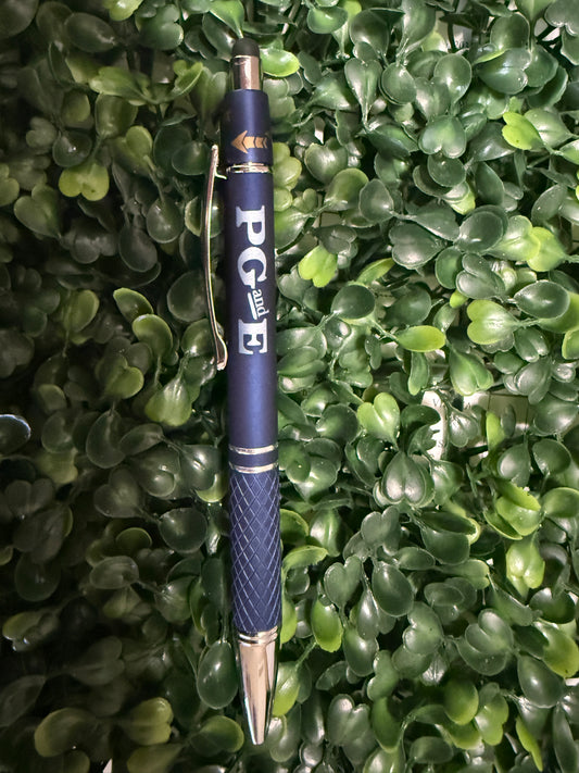 Fidget Pen Blue Pen Black Ink