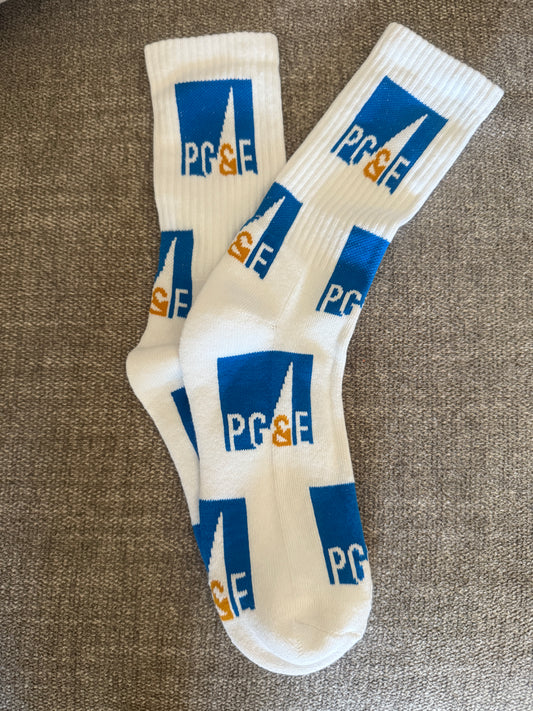 PG&E Logo All Around Sock