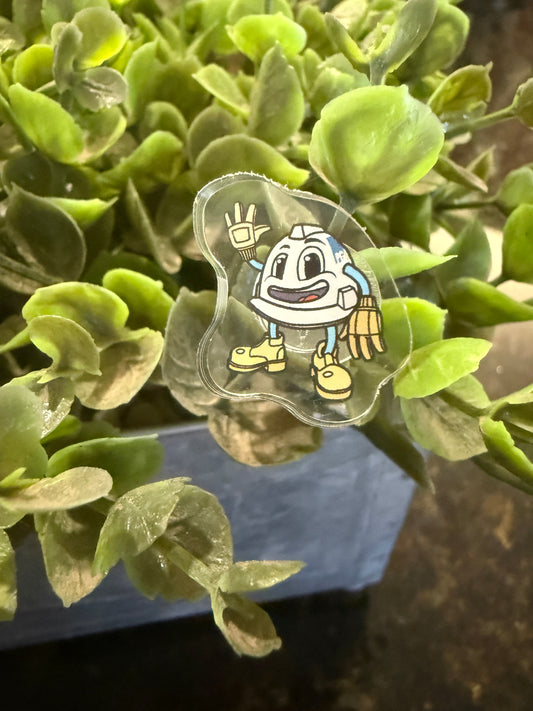 Acrylic Croc Charms