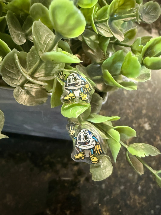 Acrylic Stud Earrings