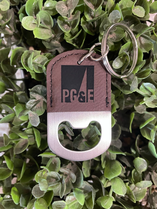 Bottle Opener Keychain Round Bottom