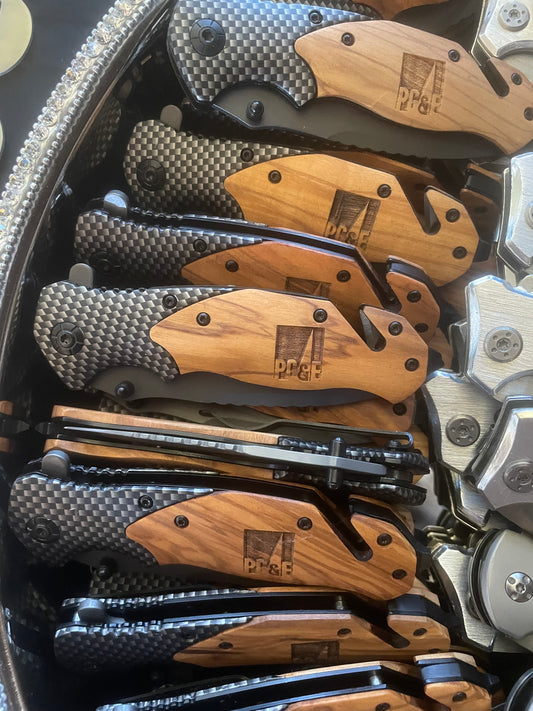 Knife Olive Wood Pocket