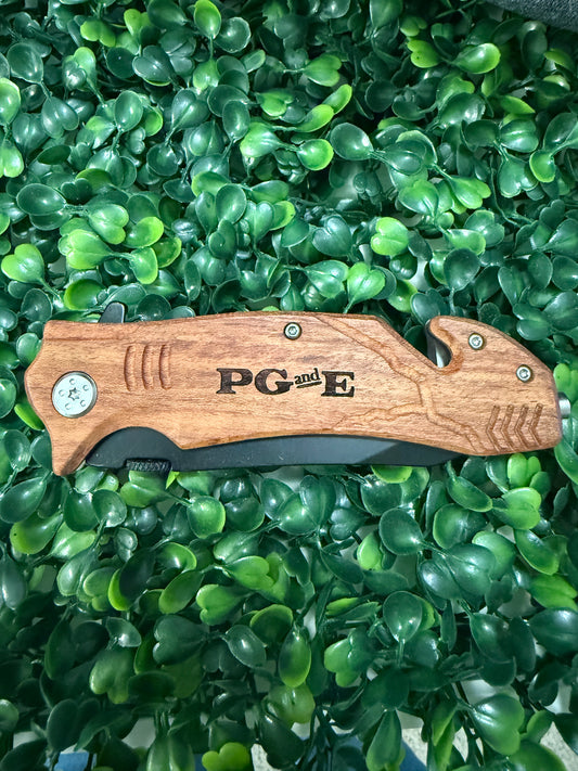 BR1004 - Bison River 4 1/2" Wood Rescue Knife
