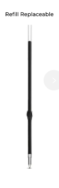 Fidget/stylist Pen Black Ink lights up